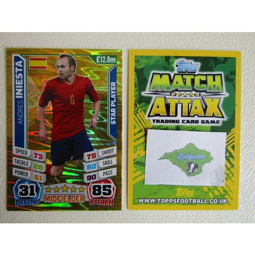 Match Attax 2014 Brasil World Cup Football Cards132-139 G Variants (EB2)