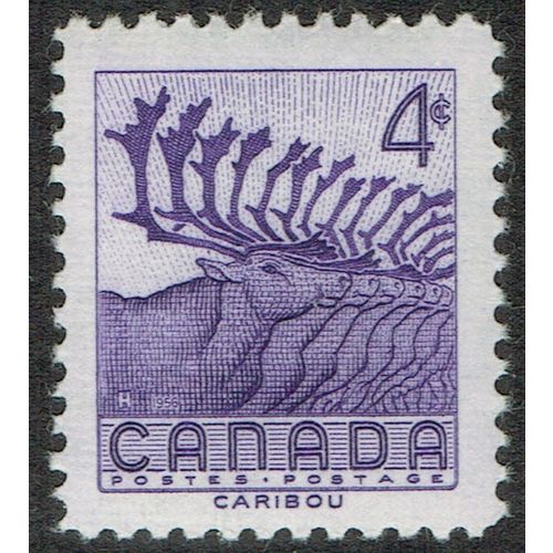 Canada 1956 National Wild Life Week 4c Violet SG486 MM