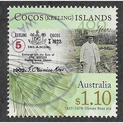 CKI 2009 $1.10 'CLUNIES ROSS ERA' FINE USED (EBID71-003)