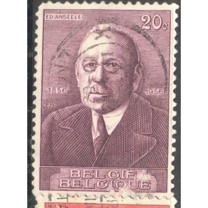 Belgium 1956 - SG1588 - 20c purple - E. Anseele - used