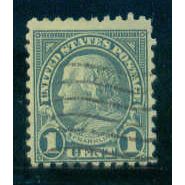 Used 581 1c Benjamin Franklin Average A16339