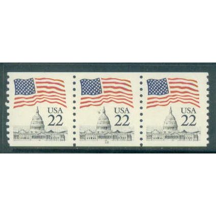 2115a 22c U.S. Flag Fine MNH PNC 12/3 G0790