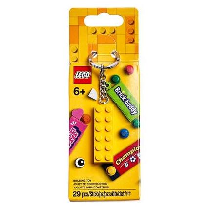 LEGO 853989 - LEGO CELEBRATION BAG CHARM KEYRING KEYCHAIN - NEW - RETIRED ITEM