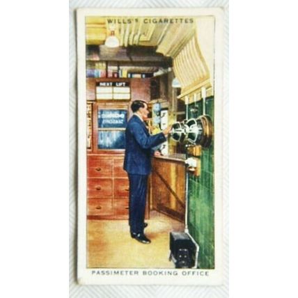 1938 Wills Railway Equipment 16 Passimeter Booking Office, Underground Lines