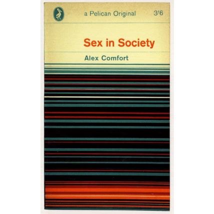 Sex In Society Alex Comfort 1964 Book Postcard