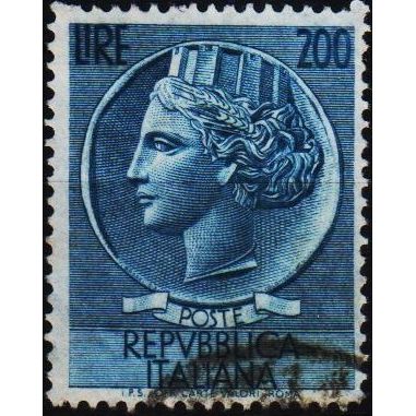 Italy. 1953 200L S.G.846 Used
