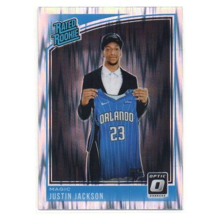 OPTIC RATED ROOKIE SHOCK JUSTIN JACKSON REFRACTOR