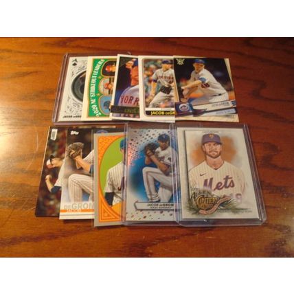 2019-2023, 10-Premium Cards, JACOB DEGROM, Mets