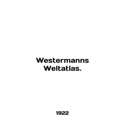 Westermanns Weltatlas. In English.