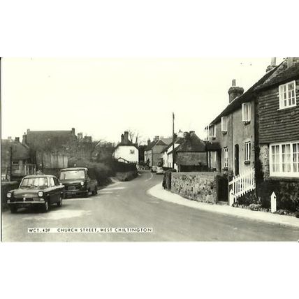 Sussex WEST CHILTINGTON Church Street Postcard (Frith WCT.43F)