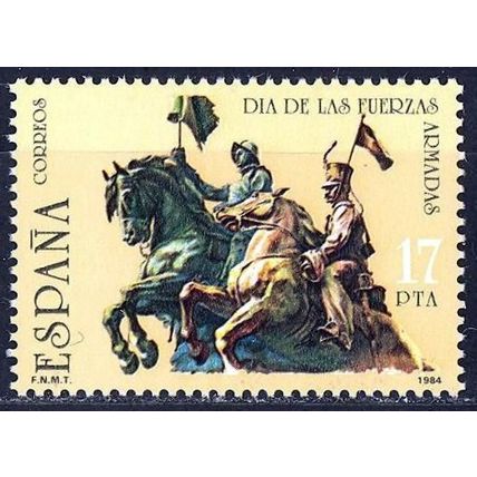 España. 1984. Mi # 2635. Dia de la Fuerzas Armadas. Army Day
