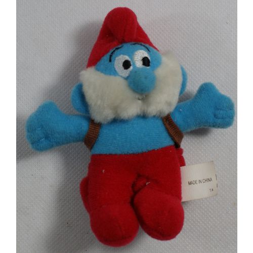 Smurfs Papa Smurf (A) McDonadls Premium Peyo, loose, 2000