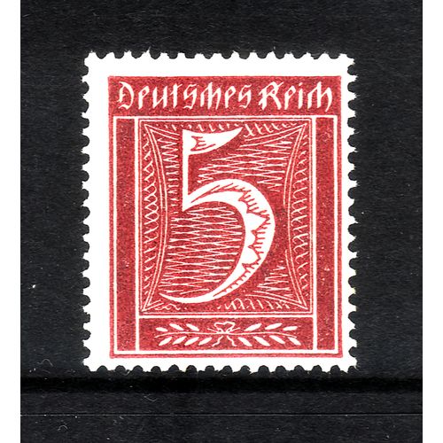 GERMANY 1921 SG 153 5pf CLARET U/M MINT#2