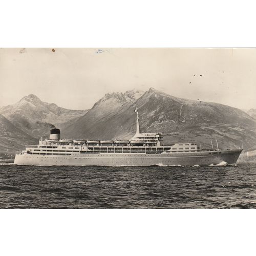 Shaw Savill Line S.S. Southern Cross Shipping Postcard (S12360)