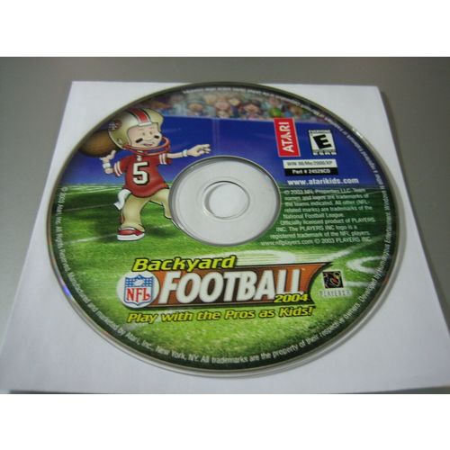 Backyard Football 2004 (PC, 2003) - Disc Only!!!