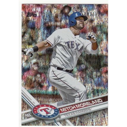 2017 Topps Texas Rangers team set with Updates & 1 Foil Parallel- 31 cards