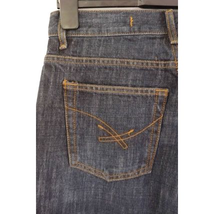 4YOU DARK BLUE BUTTON FLY LONG LEG JEANS RET £55 BNWT 28" & 29"/L34