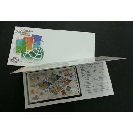 50 Years Organised Philately Malaysia 1997 Bird (p. pack) *see scan