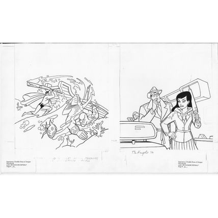 Superman Storybook (1998) p10-11 Hampton Superman Parasite Lois Splash pages