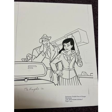 Superman Storybook (1998) p10-11 Hampton Superman Parasite Lois Splash pages