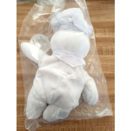 Pillsbury Dough Boy Beanie Plush Toy 1997 New in Sealed Plastic