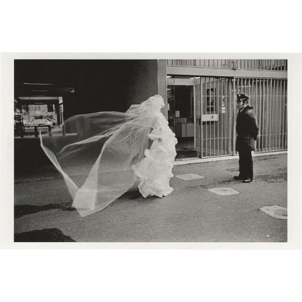 Rue Georges Housing Block 1970s Paris French Wedding Day Postcard