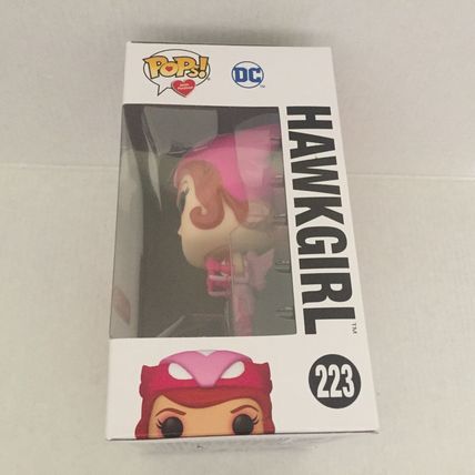 NEW DC Comics Bombshells Pink Hawkgirl Exclusive Funko Pop Figure #223