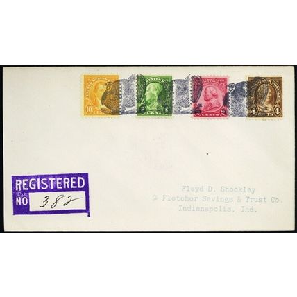 Turkey Fancy Cancel on Reg Cover VERY SCARCE! - Stuart Katz