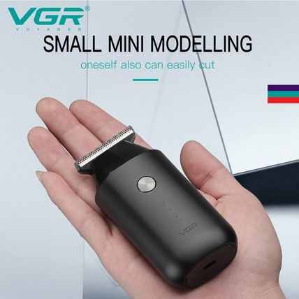 VGR Mini Hair Clipper Professional Zero Gap Cordless Beard Trimmer Rechargeable