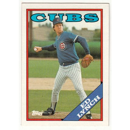 1988 Topps baseball card 336 Ed Lynch