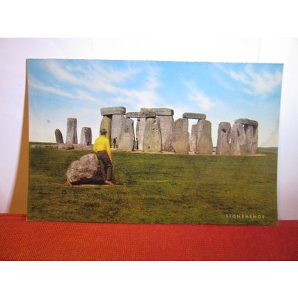 STONEHENGE, WILTSHIRE unused postcard by J. Salmon dated 1973 #