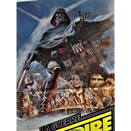EMPIRE STRIKES BACK, The (1980) original Belgian poster ***Mark Hamill***