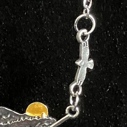 Necklace Mountain Sunset Pendant #481