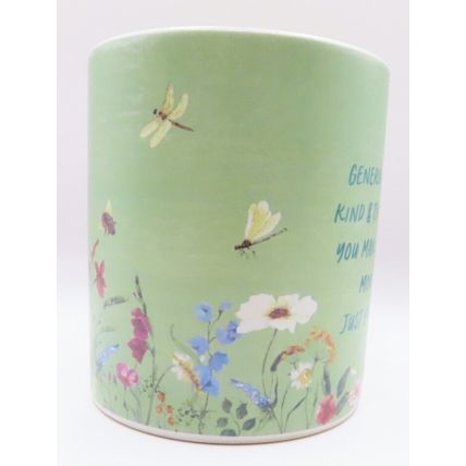 Loveliest Friend Fine China Mug Floral with Green Background 8.5 CM Verse Gift