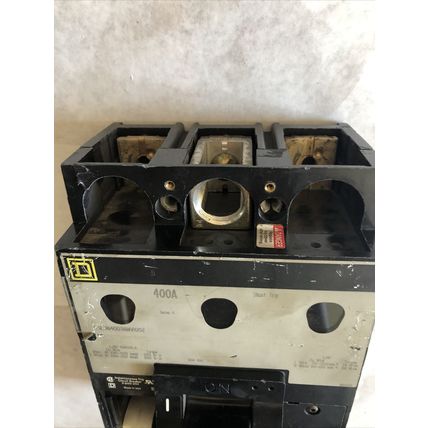 SQUARE D LAL3640036MVI052 CIRCUIT BREAKER 400AMP 3POLE 600VAC,400A,3Phase,BA