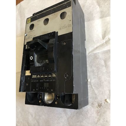 SQUARE D LAL3640036MVI052 CIRCUIT BREAKER 400AMP 3POLE 600VAC,400A,3Phase,BA