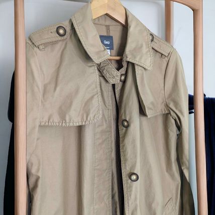 Gap Beige Women's Trench Raincoat Size Medium