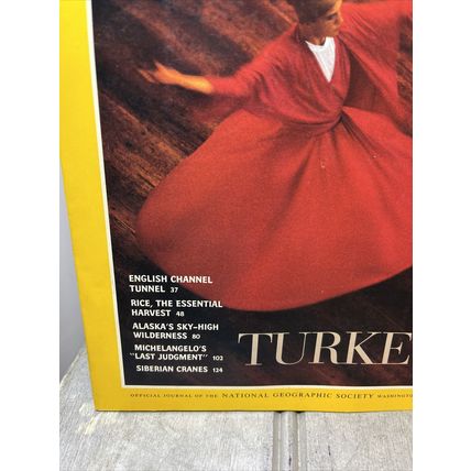 National Geographic Magazine May 1994 Turkey - Vintage Collectable p2