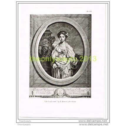 LA CRUCHE CASSEE BY J MASSARD, BOOK ILLUSTRATION (PRINT), c1905