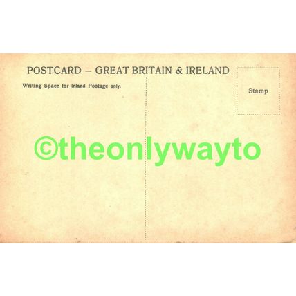 Addison Walk, Oxford, Oxon, Early Postcard