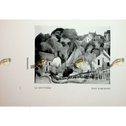 La Gouttier, Jean Marchand & Paysage, Andre Derain, Book Illustration, 1920