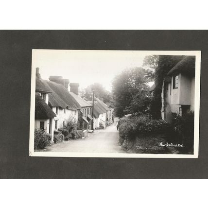 Postcard Devon Thurlstone Village