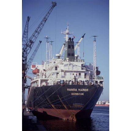 SQ2099 - Thailand Cargo Ship - Vanda Maree , built 1985 - photograph 6x4