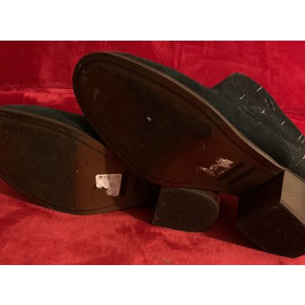 Toms US7 Women’s Suede Black Ankle Boots