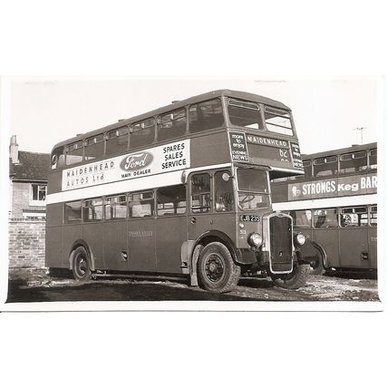 Black & White Photograph of Thames Valley Traction Co. Ltd. - EJB 235