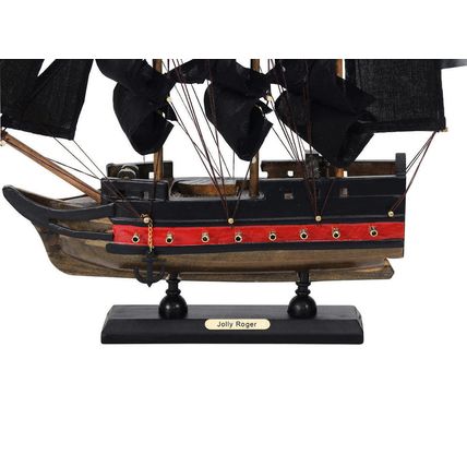 Wooden Captain Hooks Jolly Roger from Peter Pan Black Sails Limited Model Pir...