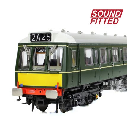 Bachmann 35-503SF Class 117 3-Car DMU BR Green DCC Sound Fitted - NEW