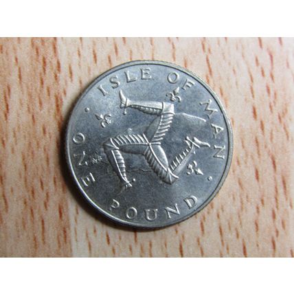 Isle of Man 1978 £1 Coin