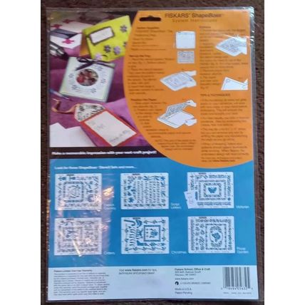 Fiskars. Our Wedding - 12"x9" Stencil. Embossing Cardmaking Scrapbooking Crafts