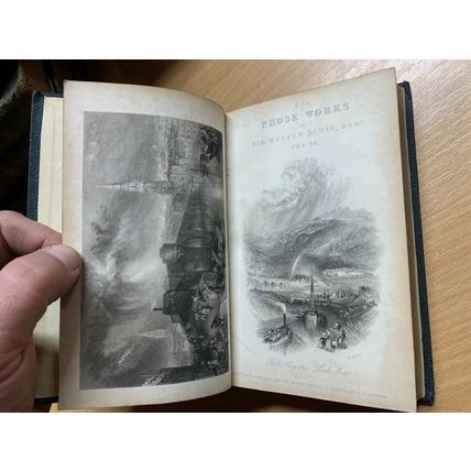 1836 PROSE WORKS OF SIR WALTER SCOTT - TALES GRANDFATHER SCOTLAND BOOKS (P8)